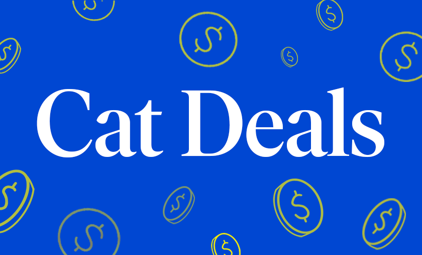 Up to 20% Off Cat Deals